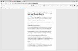 Maybe you would like to learn more about one of these? Pdf Reader In Microsoft Edge Microsoft Docs
