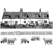 Voor jongens en meisjes, kinderen en volwassenen, tieners en peuters, kleuters en oudere kinderen op school. Crafty Individuals Unmounted Rubber Stamp Build A Landscape 2 Ci 467