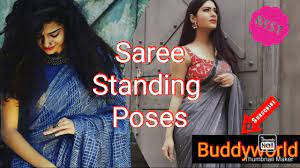 Saree Standing Poses Best Poses For Pictures Buddyworld Youtube Some of them serve as the basis for other poses. saree standing poses best poses for pictures buddyworld
