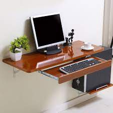 simple home desktop computer desk small apartment new space saving wall table aliexpress mobile design diy mosquito screen