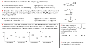 Solved What Are The Intermolecular Forces That Ethylene Chegg Com