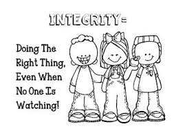 Freebie On Integrity Short Lesson And Coloring Sheet 1st 4th Easy Lessons School Counseling Lessons Brain Based Teaching