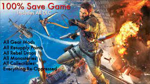 The just cause 3 xxl edition packs the critically acclaimed just cause 3 game as well as a great selection of extra missions, explosive weapons and vehicles to expand your experience in medici. 100 Save Game With All Gear Mods All Resupply Points And All Monasteries Unlocked Everything Re Oppressed Includes All Dlc Just Cause 3 Mods