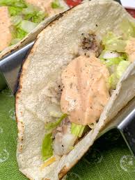 Place fish into hot pan and sear for 4 minutes one side, flip and sear for 6 minutes on the other side. Spicy Fish Taco Sauce Hot Rod S Recipes
