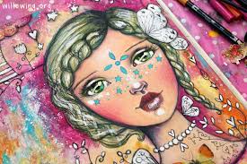 Star Girl The Making Of Willowing Arts Face Art Painting Creative Art Art Tutorials