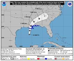 Flooding also affected parts of. Tropical Storm Claudette Form Gulf Coast Path To Get Rain