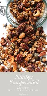 Musli Ohne Zucker Granola Rezept Mit Banane Und Nussen Rezept Rezepte Mit Bananen Granola Rezept Musli Ohne Zucker