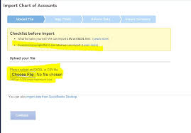 How To Import Chart Of Accounts In New Quickbooks Online