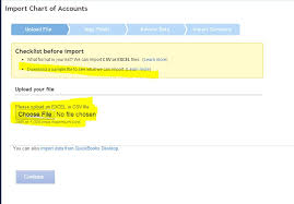 How To Import Chart Of Accounts In New Quickbooks Online