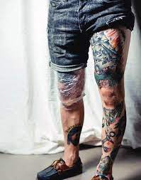It is a common design for sailors, who spend most of their time at sea, for people who love the sea and those who live next to it. Top 75 Best Leg Tattoo Ideas 2021 Inspiration Guide