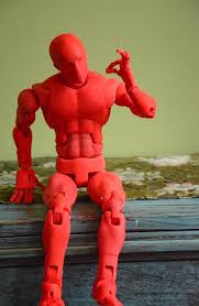 Open Source Action Figure With 70 Points Of Articulation Aka Dexter By Jasonwelsh Thingiverse In 2020 3d Printing Toys Action Figures Custom Action Figures