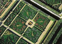 Gardens Of The Chateau De Villandry Considered Perhaps The Most Romantic Gardens In The World Albeit Formal Aerial Photograph Aerial Aerial Photography