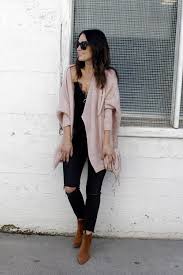 Black And Pink Cardigan All Black With Pink Cardigan Itsy Bitsy Indulgences Cardigan Outfits Cardigan Fall Outfit Fashion