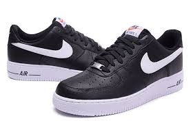 Nike Air Force 1 Low Men S Shoes Black White Sneakers Men Fashion Mens Shoes Black Nike