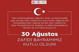 En güzel zafer bayramı mesajları. Ttg Kys Tsbabm