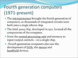 Low cost than first generation computers. Generations Of Computers Powerpoint Slides