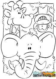 Show your kids a fun way to learn the abcs with alphabet printables they can color. Jungle Animals Coloring Pages For Kids Zoo Animal Coloring Pages Animal Coloring Pages Jungle Coloring Pages
