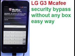 If you still can't unlock your device after. Lg G3 Bypass Mcafee Security Kill Switch Without Box Youtube