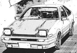 Initial d is the grittier anime equivalent of those adrenaline pumping fantasy car movies like fast and furious or need for speed. Takumi Fujiwara S Toyota Ae86 Initial D Wiki Fandom