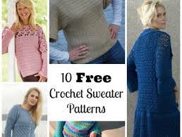 Positivity mandala hoop free crochet pattern | free crochet patterns. 10 Free Crochet Sweater Patterns Craftfoxes