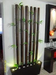 La mejor forma de decorar con bambu. 16 Ideas Para Decorar Con Palos De Bambu Secos Mimundomanual Decoracion De Interiores Decoracion Con Bambu Decoracion De Unas