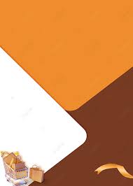 ورقة عربة التسوق البرتقالية قطع الخلفية الإبداعية البرتقالي عربة التسوق قص ورق صورة الخلفية للتحميل مجانا