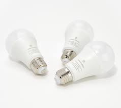 Brightliving Set Of 3 Automatic Motion Sensor Led Light Bulbs Qvc Com