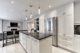 Armoires De Cuisines Crea Nova Centre De Design Mirabel Wooden Countertops Kitchen Modern Kitchen Kitchen Design