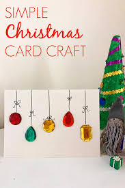 Uncle owen lives for the yearly christmas card, but it usually doesn't get to him until march. Easy Diy Christmas Card Craft