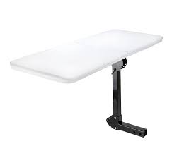 Adjustable Hitch Mount Tailgate Table For Camping Fishing Picnic Sport Events Walmart Com In 2020 Tailgate Table Adjustable Hitch Hitch Table