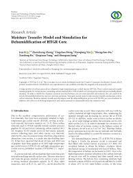 Methamphetamin herstellung china / pdf methamphetamin charakteristik von konsum und konsument deskriptive auswertung relevanter studien : Pdf Moisture Transfer Model And Simulation For Dehumidification Of Htgr Core