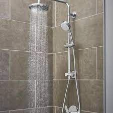 Grohe Vitalio 5 Spray 7 In Dual Shower Head And Handheld Shower Head In Chrome 26520000 The Home Depot In 2021 Handheld Shower Head Hand Held Shower Shower Heads