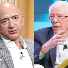 Bernie Sanders Is Officially Getting Under Jeff Bezos's Skin