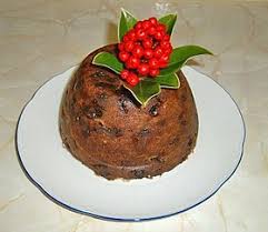 Someone get the chestnuts because it's time for roasting. Christmas Pudding Wikipedia