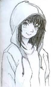 Color pages anime boy base with hoodie color pages. Pin On Art