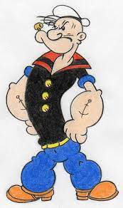 Learn How To Draw Popeye. Simple And Easy To Follow Tutorial.