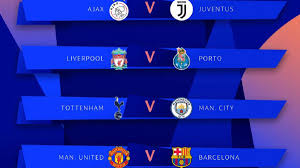 Four groups per platform (5 player each). Dates And Times For Champions League Quarter Finals As Com
