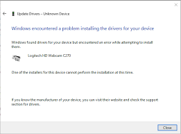 You can manually download the logitech c270 driver for your hd webcam from the logitech website. Webcam Logitech C270 Is Not Being Detected By Windows Windows