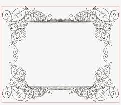 But when i use it together with background color, then border is now a solid black line. Classic Clipart Photo Frame Transparent Background Fancy Borders Png Image Transparent Png Free Download On Seekpng