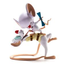 Pinky And The Brain Vinyl Art Figure By Kidrobot Arte Del Juguete Figura De Vinilo Arte Cerebro