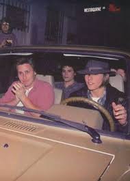 Emilio Estevez Rob Lowe Tom Cruise Driving While Filming The Outsiders The Outsiders Cast The Outsiders Tom Cruise