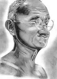 Learn how to draw mahatma gandhi politicians step by step. Mahatma Gandhi Drawing By Thommy Artmajeur