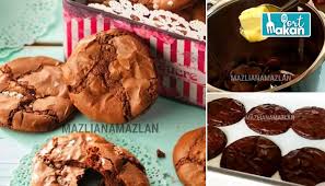 Puding brownies coklat enak dan murah. Brownies Cookies Versi Mudah Dan Sangat Sedap Bagi Pencinta Coklat Rugi Kalau Tak Cuba Port Makan