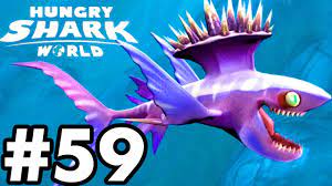 It's estimated to have been approximately 70 cm long. Stethacanthus Spike Shark New Shark New Update Hungry Shark World Part 59 Youtube