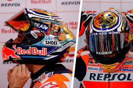 His first race came just one year later, but it was in 2001 that his competitive fire really began to burn, as he won the catalan motocross and enduro championship at. Marc S Helmets An Ant With Style Box Repsol