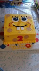 Square Simple Birthday Cake For 3 Year Old Boy Spongebob Birthday Cake For My Baby Boy Spongebob Birthday Cake Spongebob Birthday Spongebob Cake