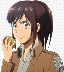 Edit, attack on titan, mikasa. Sasha Braus Attack On Titan Eren Yeager Mikasa Ackerman Armin Arlert Png 843x947px Watercolor Cartoon Flower