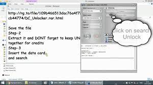 Cracked dc unlocker unlimited credits new version. Unlock Data Card By Dc Unlocker Credit Cracked No Survey Youtube