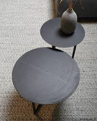 zwarte ronde salontafel woods woonwinkel alle pilat salontafel ronde salontafel koffietafel