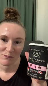 Chocolate Cherry Nut Truffle Ice Cream